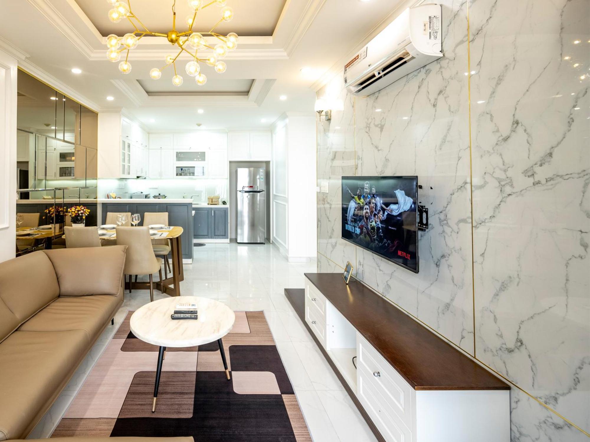 Sunrise City View Apartment , Near Lotte Mart Ho Chi Minh-staden Exteriör bild
