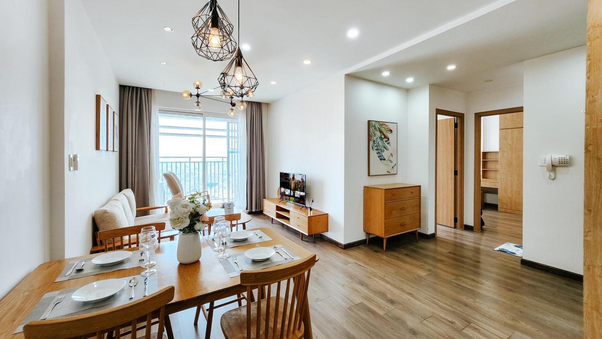 Sunrise City View Apartment , Near Lotte Mart Ho Chi Minh-staden Exteriör bild
