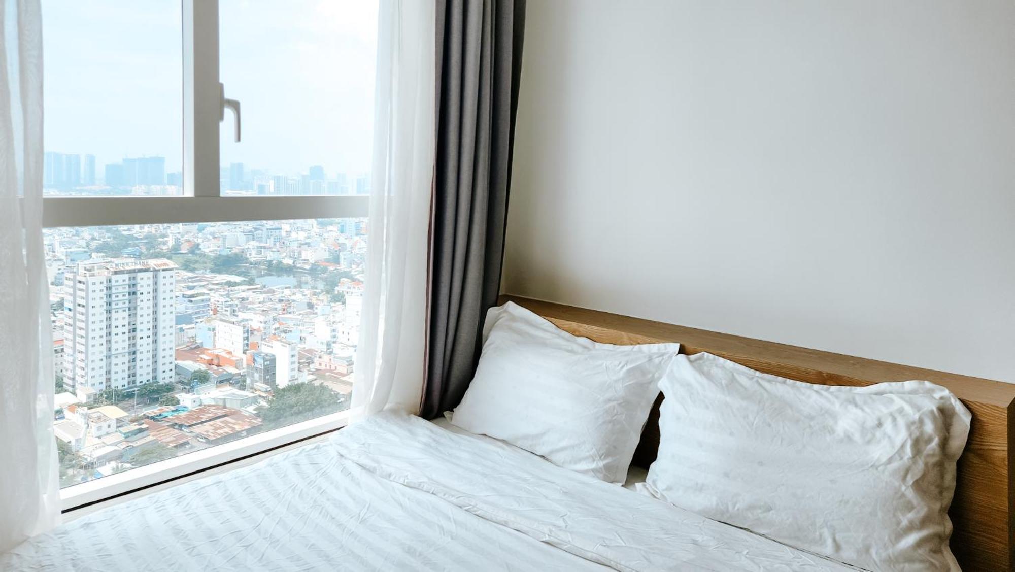 Sunrise City View Apartment , Near Lotte Mart Ho Chi Minh-staden Exteriör bild
