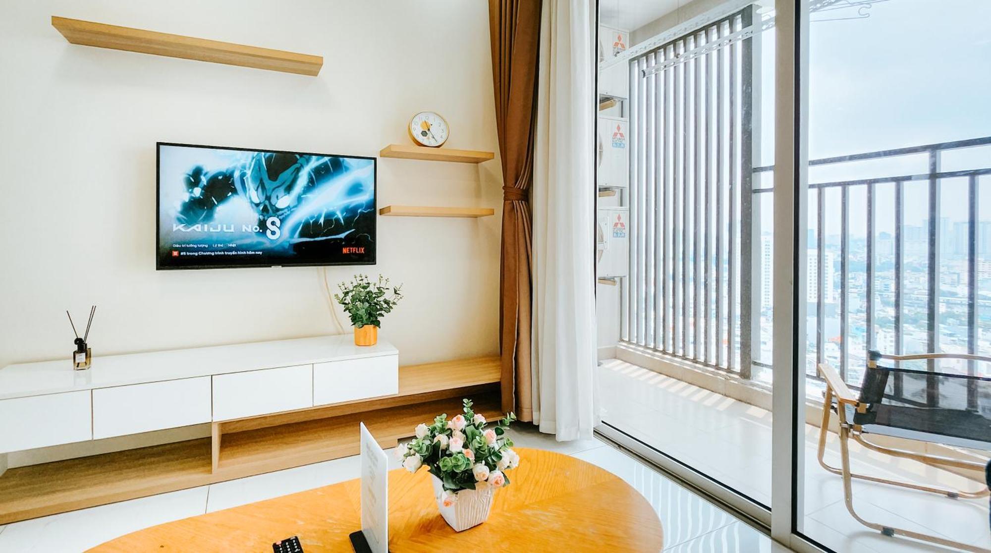 Sunrise City View Apartment , Near Lotte Mart Ho Chi Minh-staden Exteriör bild