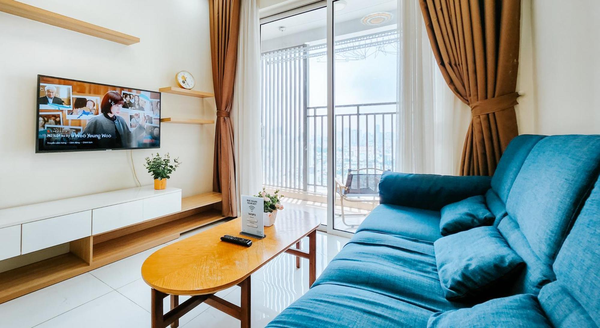 Sunrise City View Apartment , Near Lotte Mart Ho Chi Minh-staden Exteriör bild