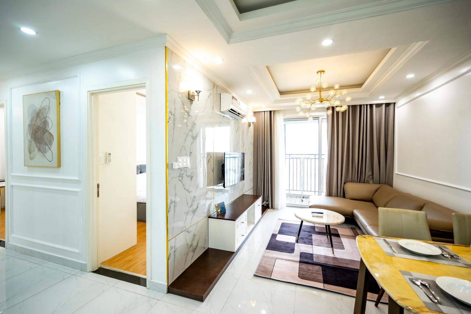 Sunrise City View Apartment , Near Lotte Mart Ho Chi Minh-staden Exteriör bild