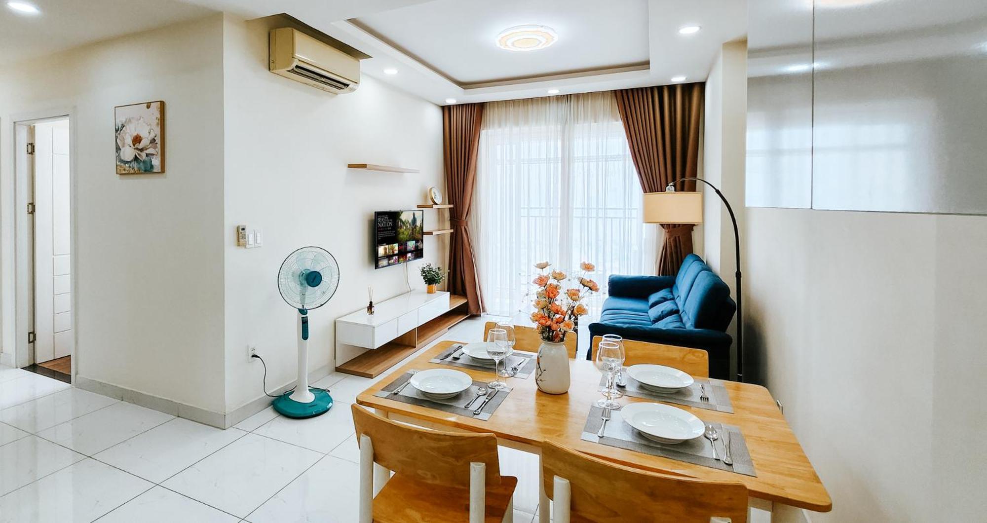 Sunrise City View Apartment , Near Lotte Mart Ho Chi Minh-staden Exteriör bild