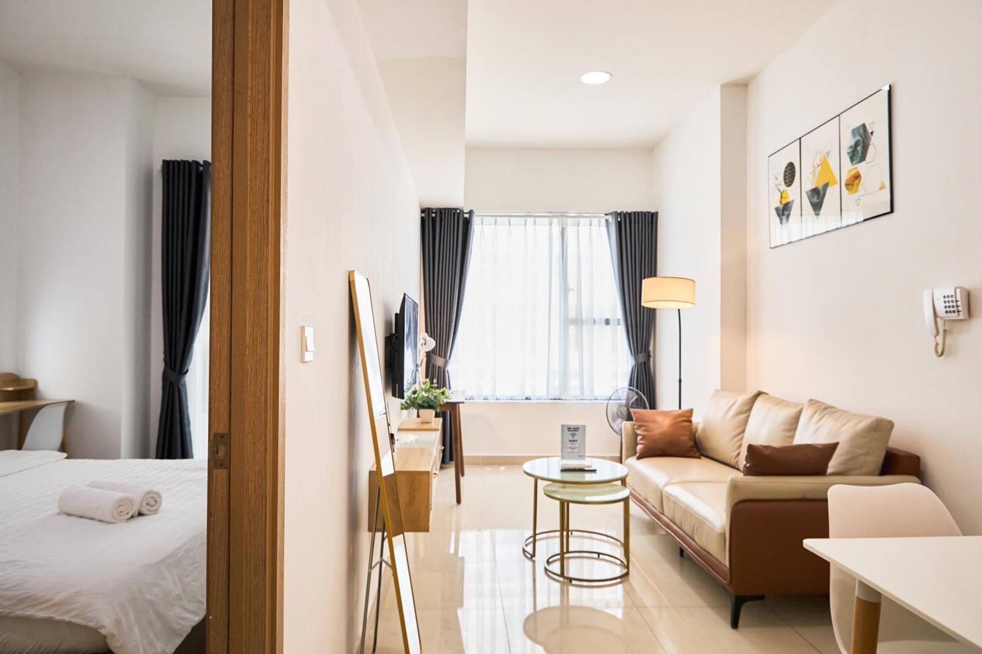 Sunrise City View Apartment , Near Lotte Mart Ho Chi Minh-staden Exteriör bild